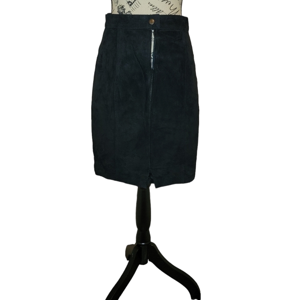 INTERIM LEATHER SKIRT - Picture 2 of 4